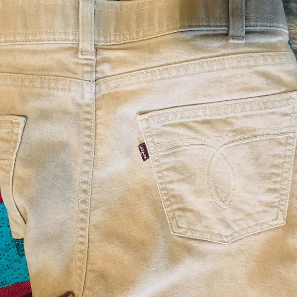 Large Quilted Levi's Jean Jacket - Picture 3 of 4